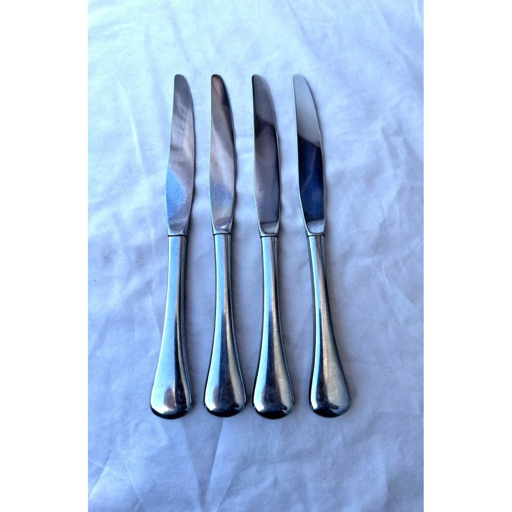 Oneida Stainless Dinner Knives-CABANA- Set of 4 Flatware 9.25